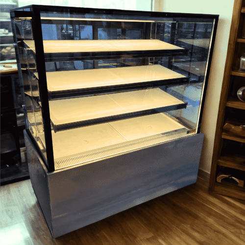 Silver Glass Display Cupboard