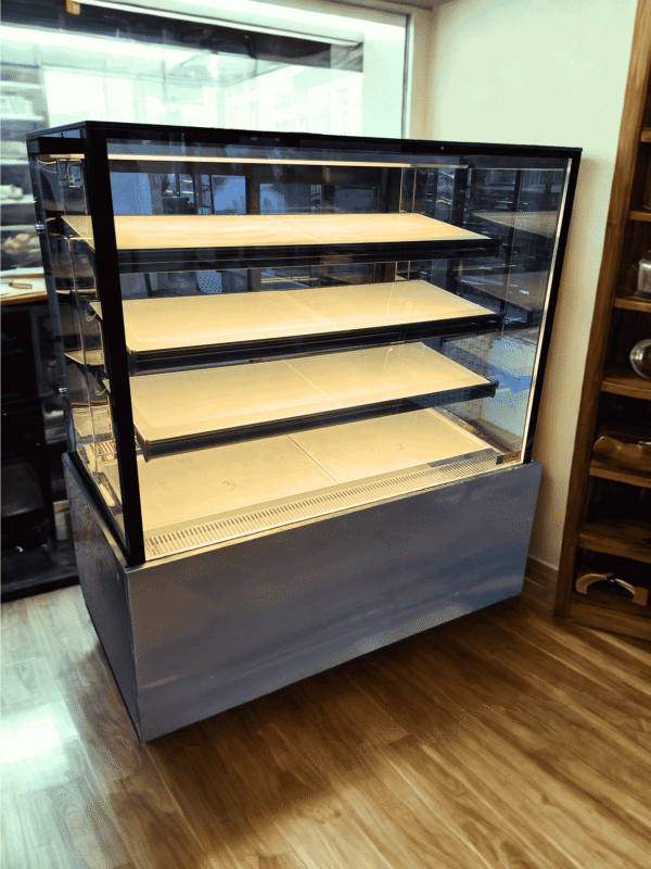 Silver Glass Display Cupboard